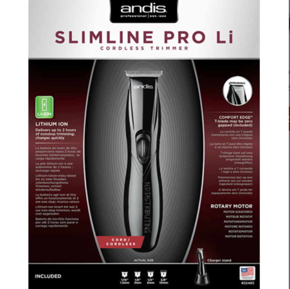 andis slimline pro li in black