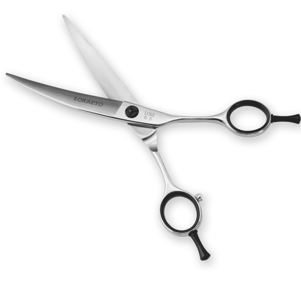 lorreto 6.5 curved professional shears (lc65)