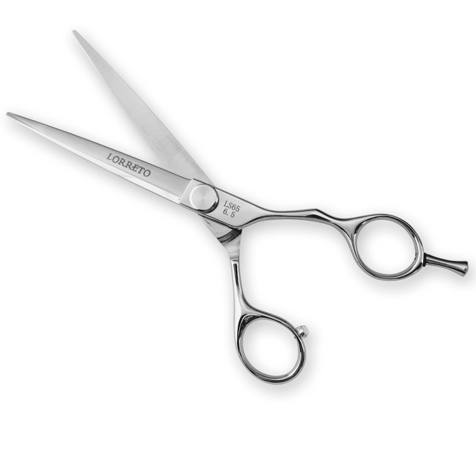lorreto 6.5 straight handel professional scissor #ls65