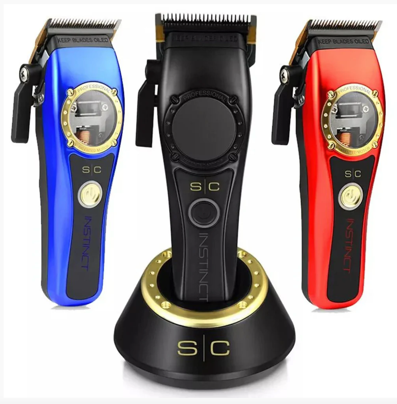 stylecraft instict professional cordless clipper (blue)