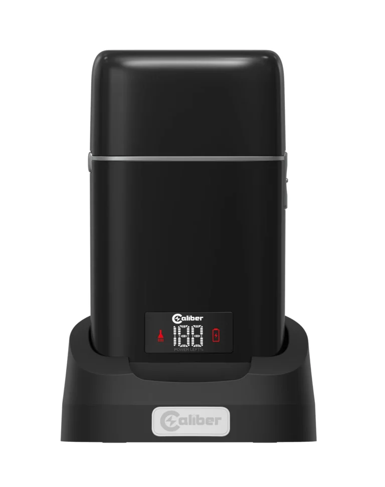 caliber metal triple foil cordless shaver