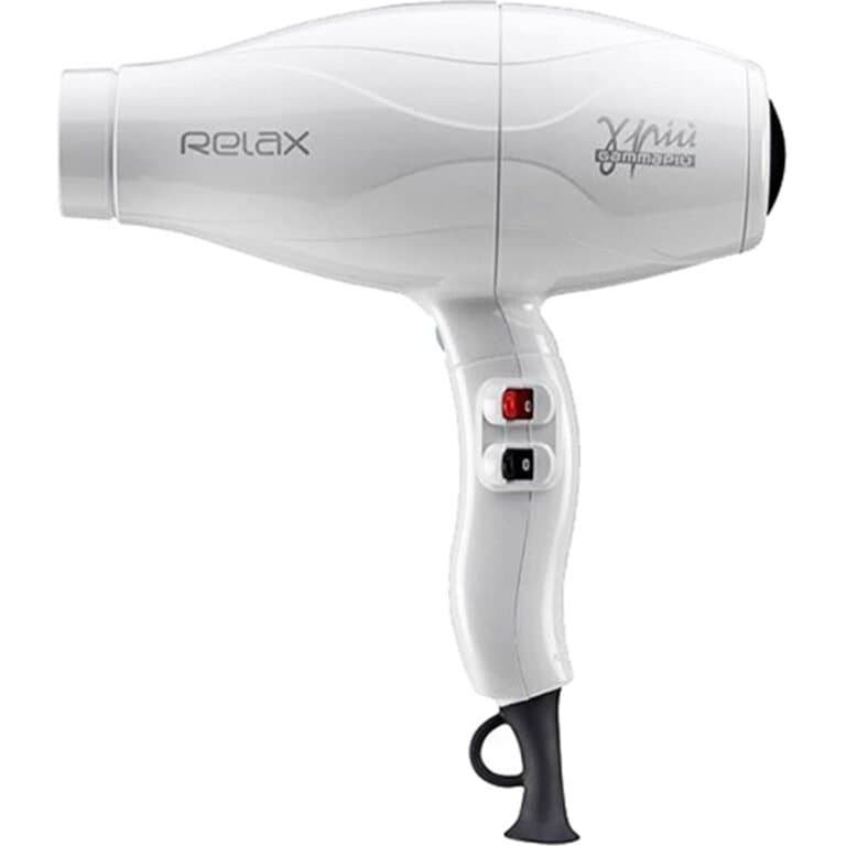 gammapiu' relax hairdryer (white)