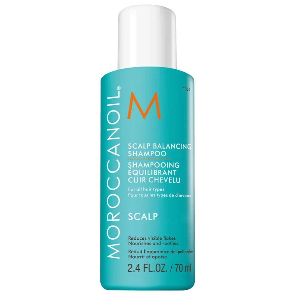 moroccanoil scalp balancing shampoo (70ml)