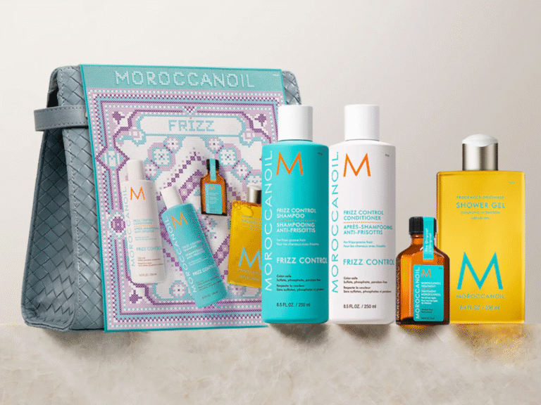moroccanoil frizz hair gift set