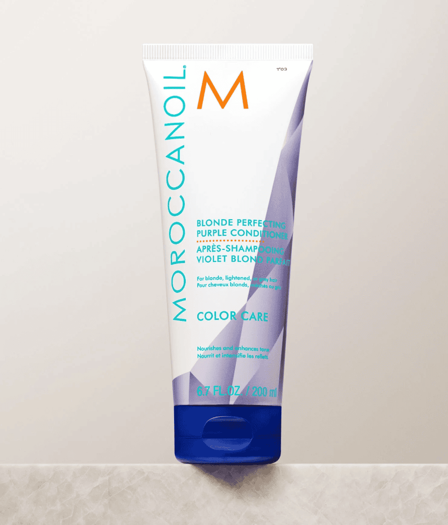 moroccanoil blonde perfecting purple conditioner (70ml)