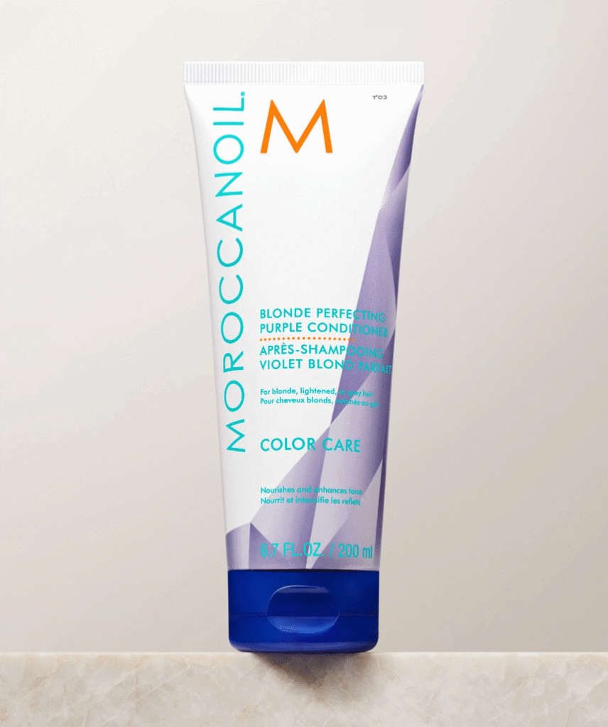 moroccanoil blonde perfecting purple conditioner (200ml)