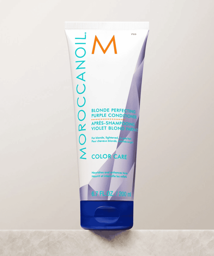 moroccanoil blonde perfecting purple conditioner (200ml)