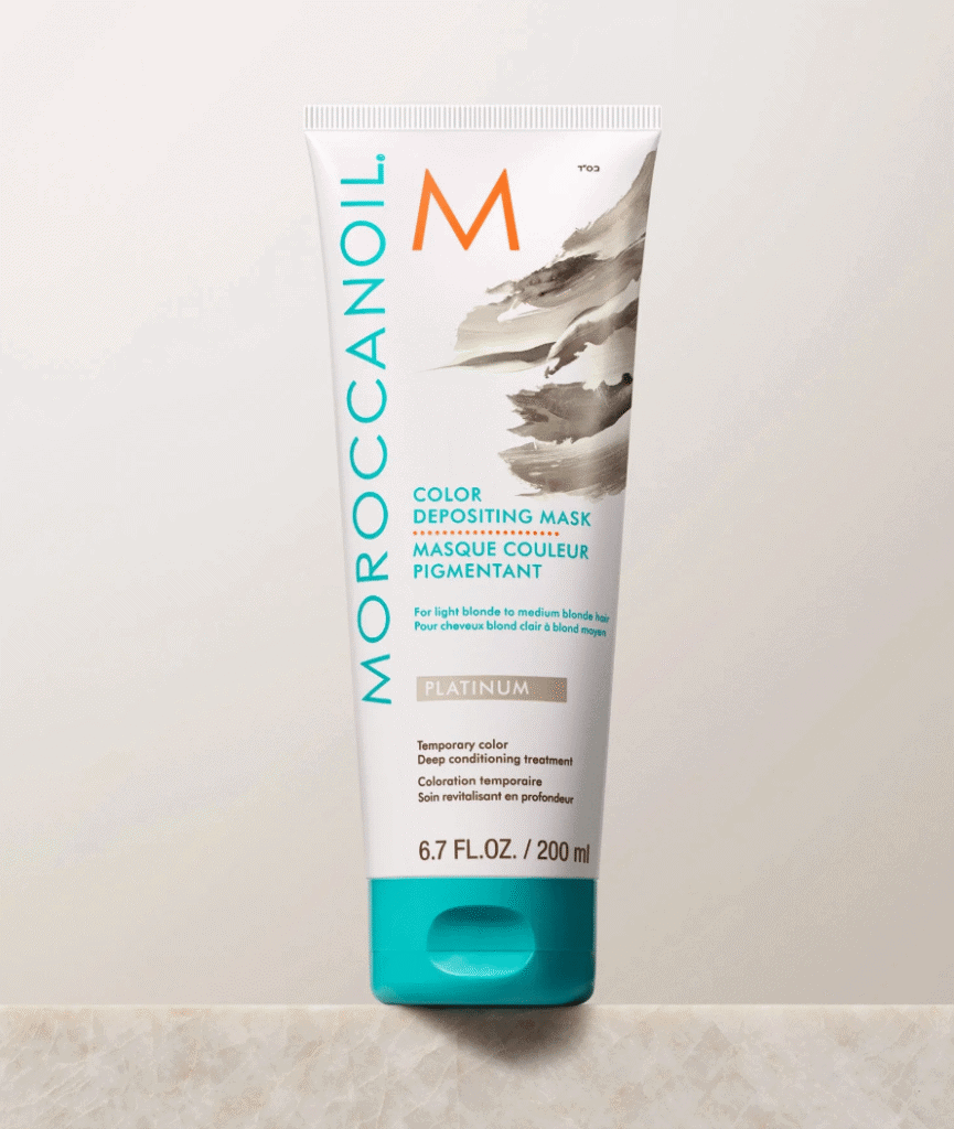 moroccanoil platinum color depositing mask (200ml)
