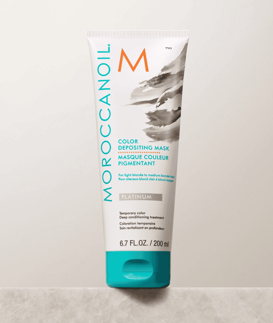 moroccanoil platinum color depositing mask (200ml)