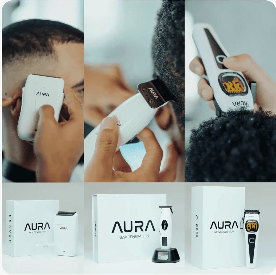 AURA – Barber Combo (Clipper + Trimmer + Shaver)