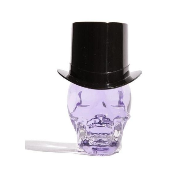 gibs huile pour barbe, cheveux et tatouage mauve "alpha male crâne de verre"