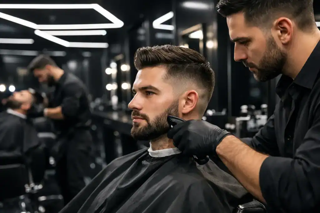 Coiffeur homme La Prairie, précision absolue